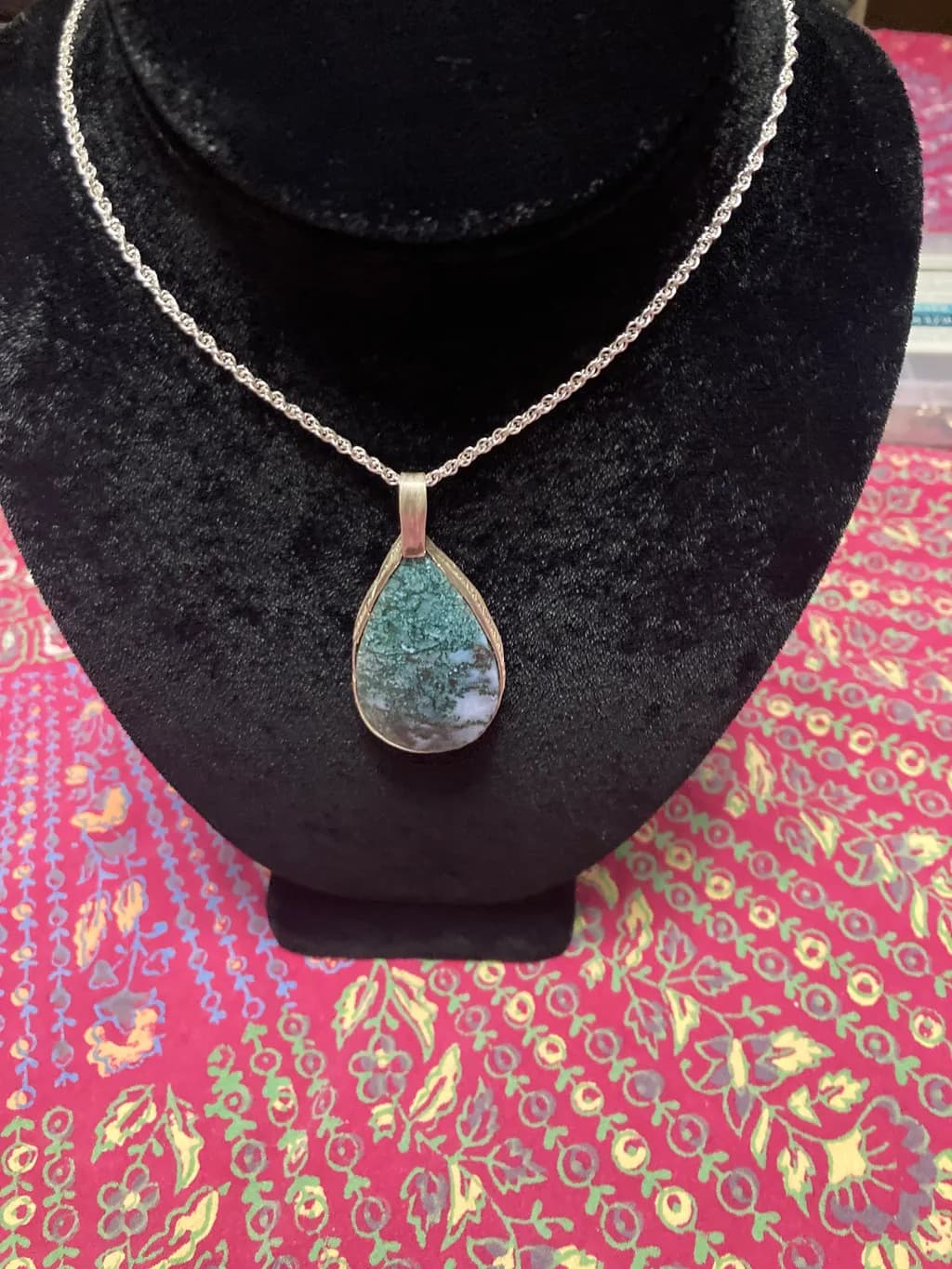 Moss Agate Pendant