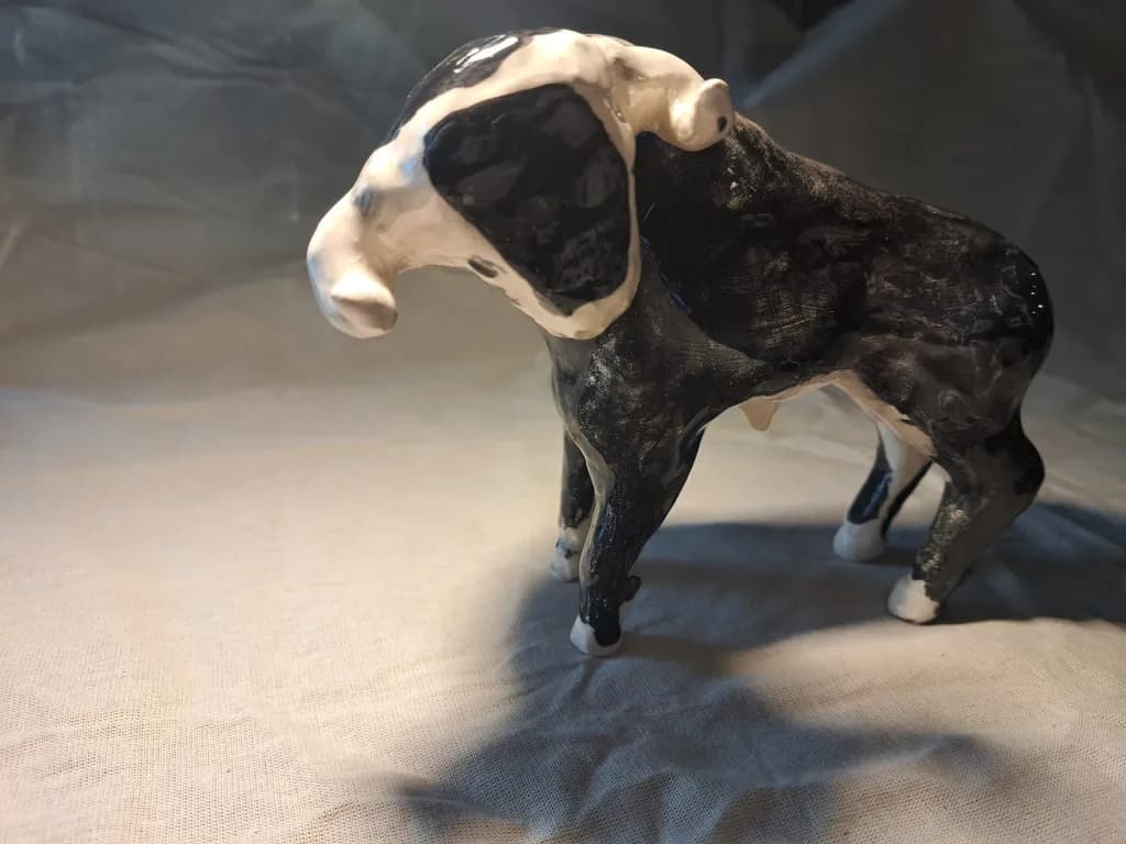Curious Canine Sculpture