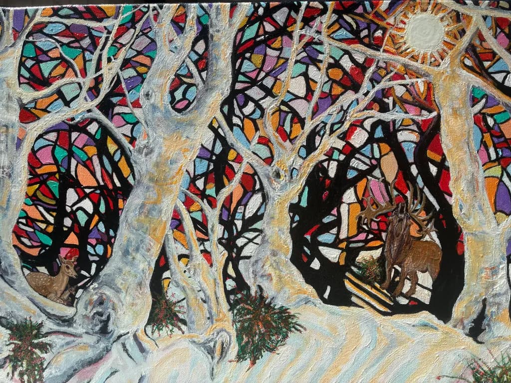 Stained Glass Forest