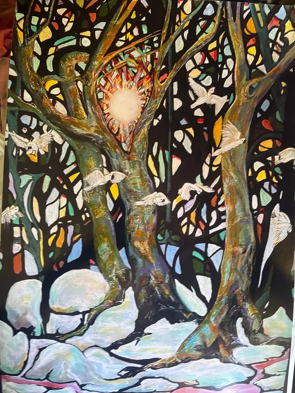 Stained Glass Forest