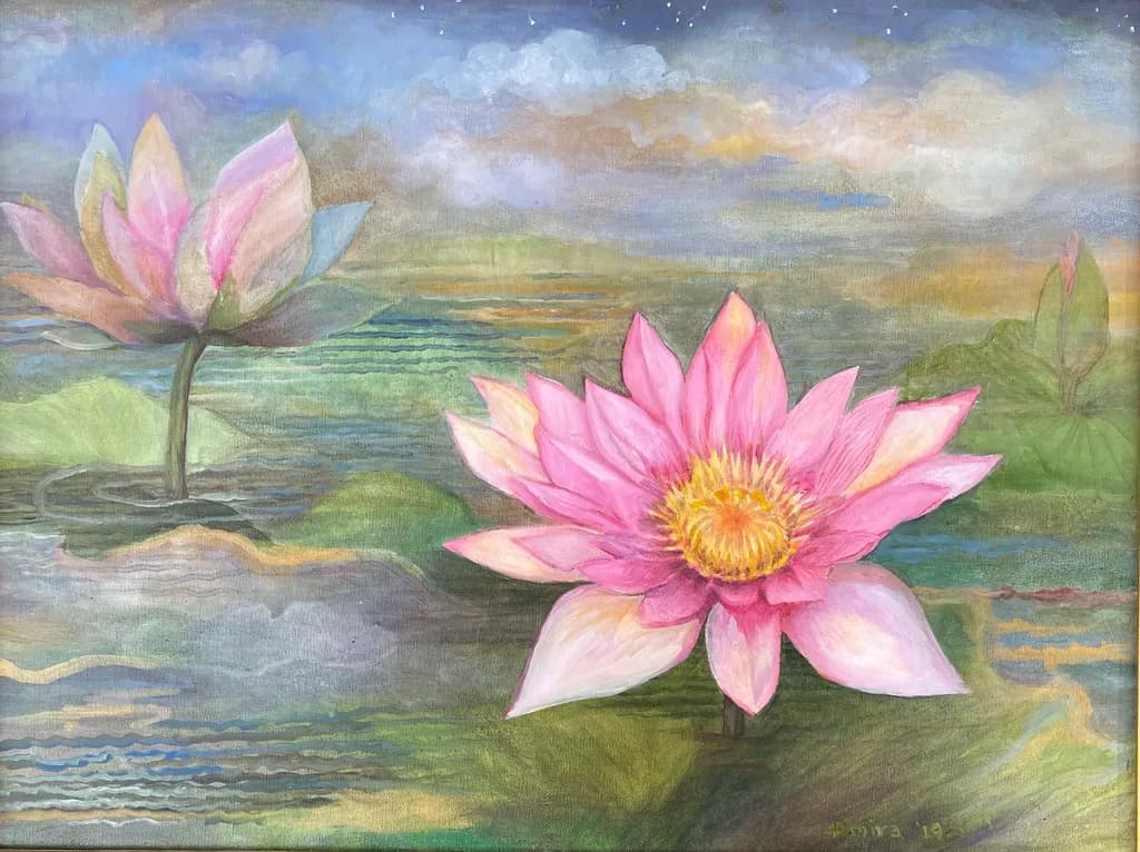 Lotus River Twilight