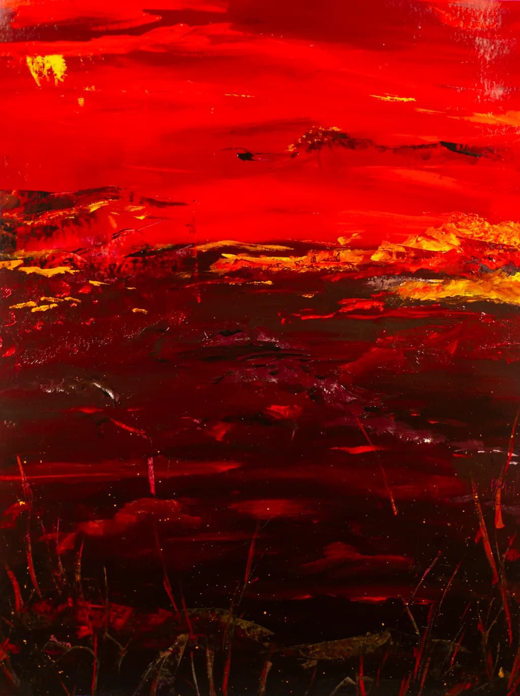 Landscape in Red