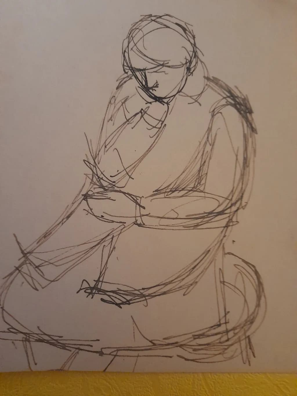 Pensive Figure