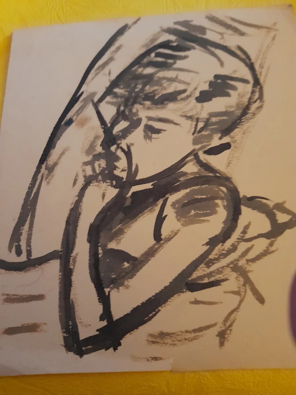 Contemplation in Ink