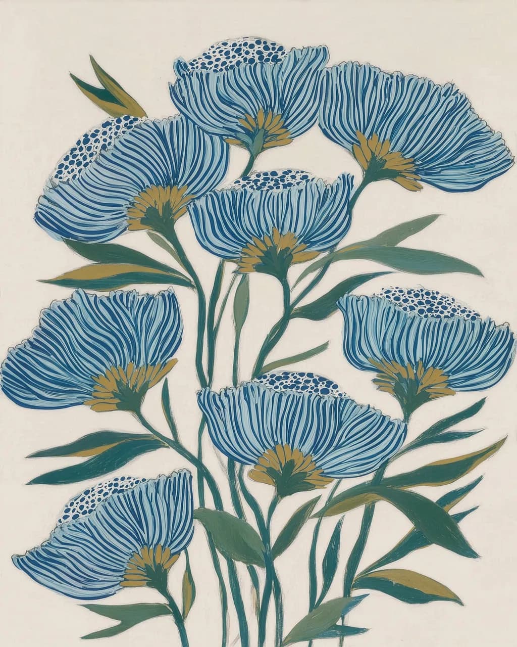 Indigo Block Study II