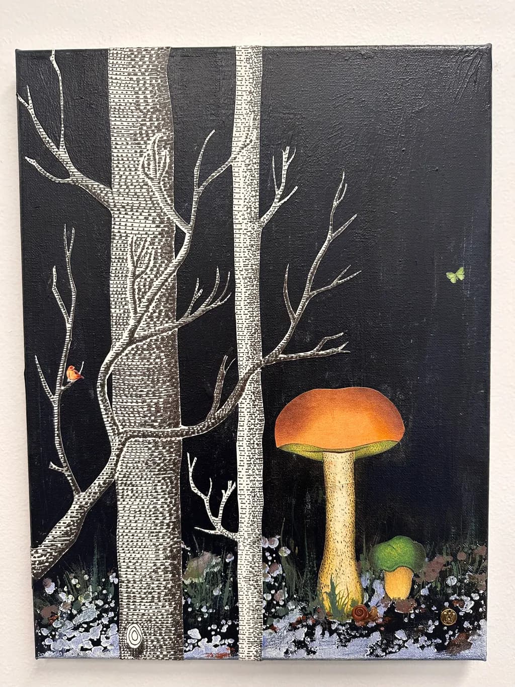 Mushroom Grove at Night