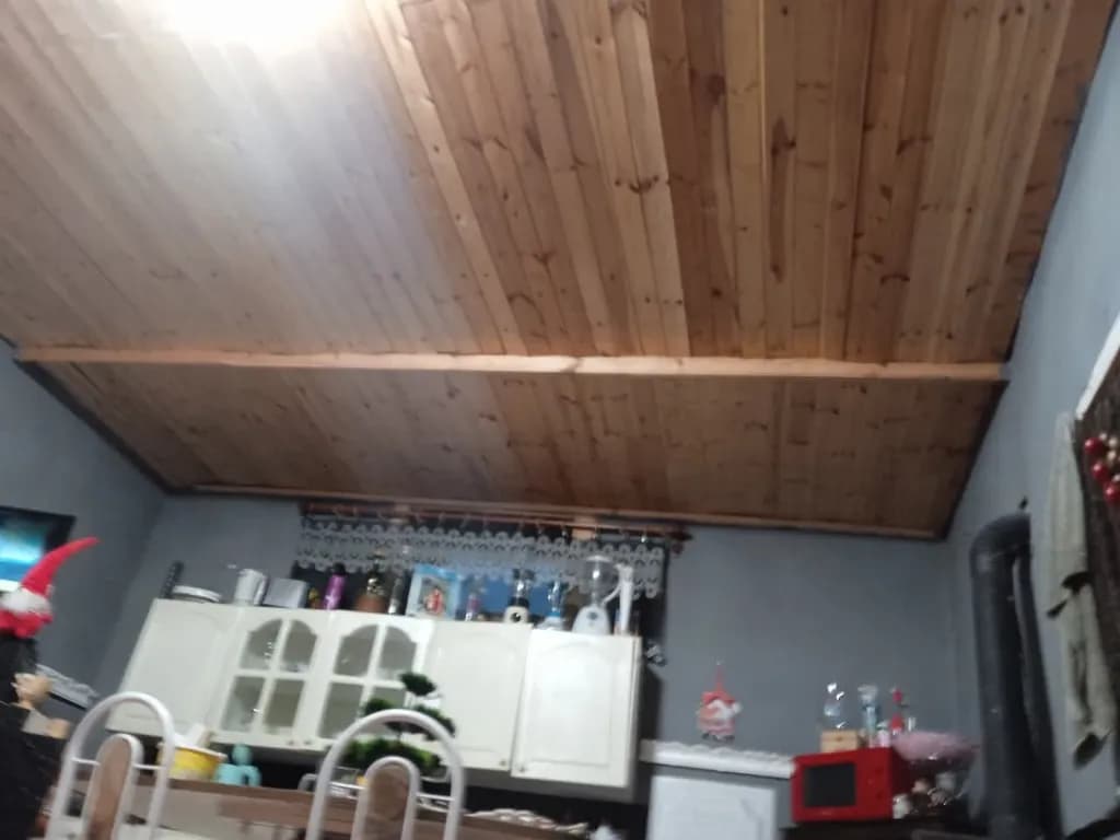 Rustic Kitchen Ceiling