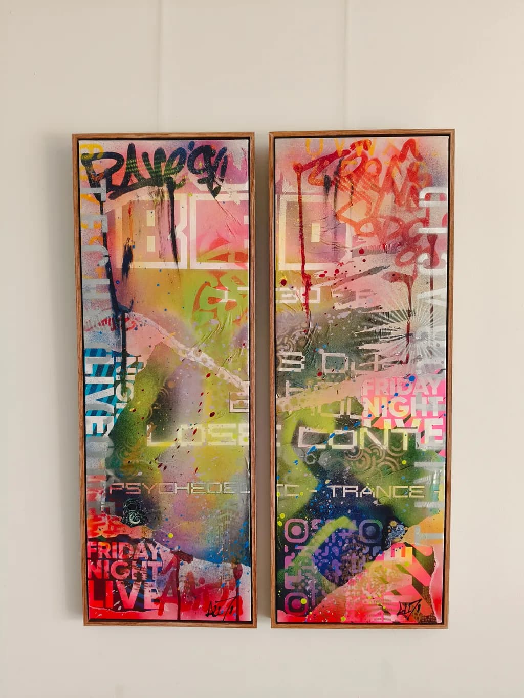 Friday Night Live Diptych