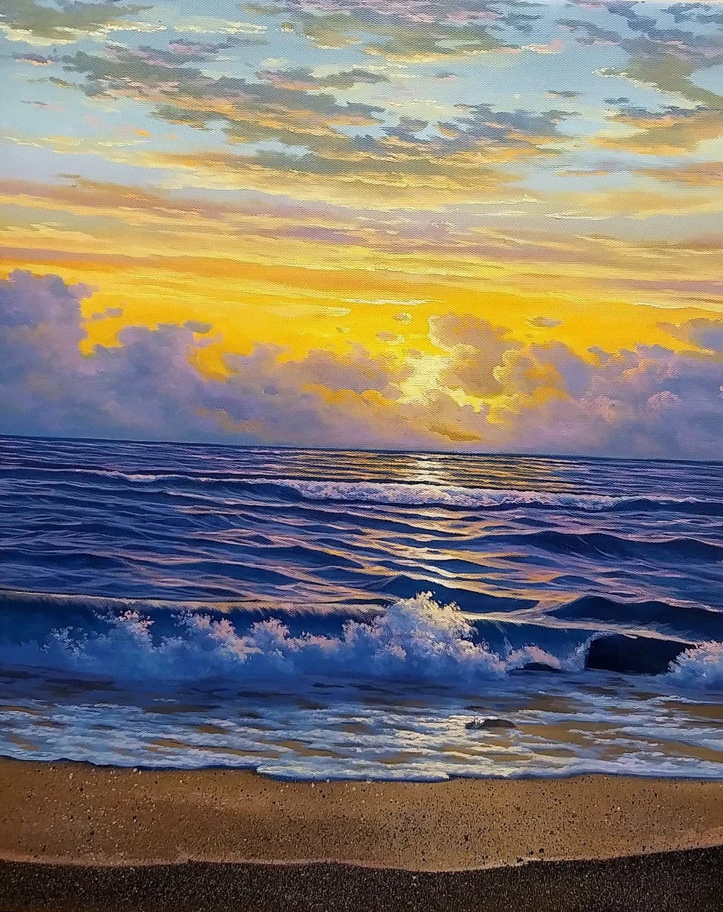 Sunset Waves