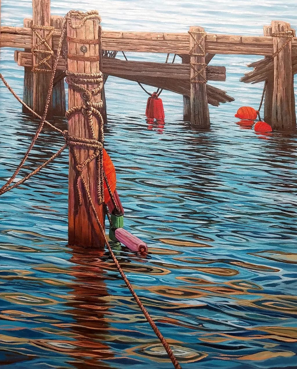 Dockside Reflections