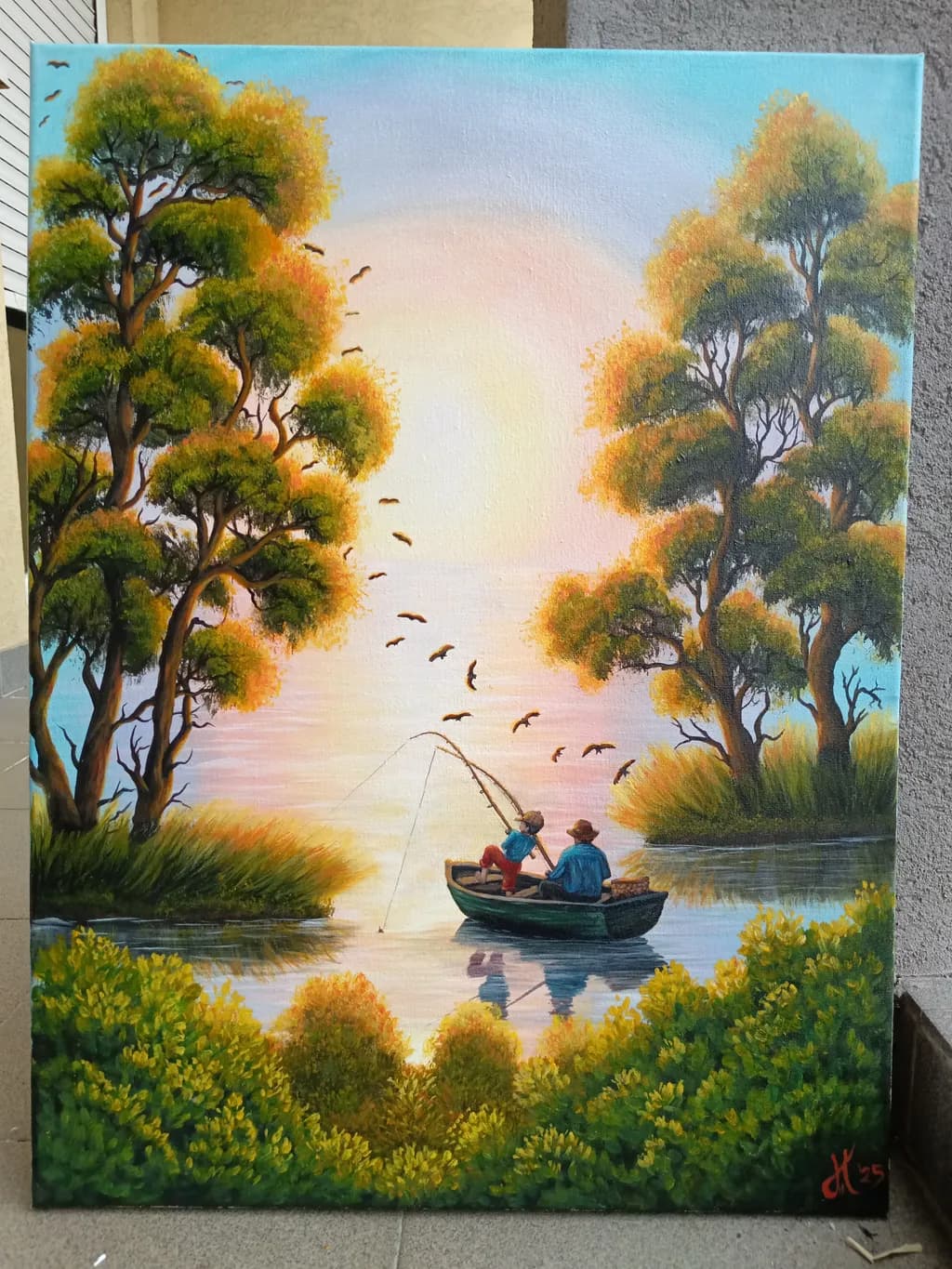 Fishing at Dusk