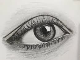 Monochrome Eye Detail