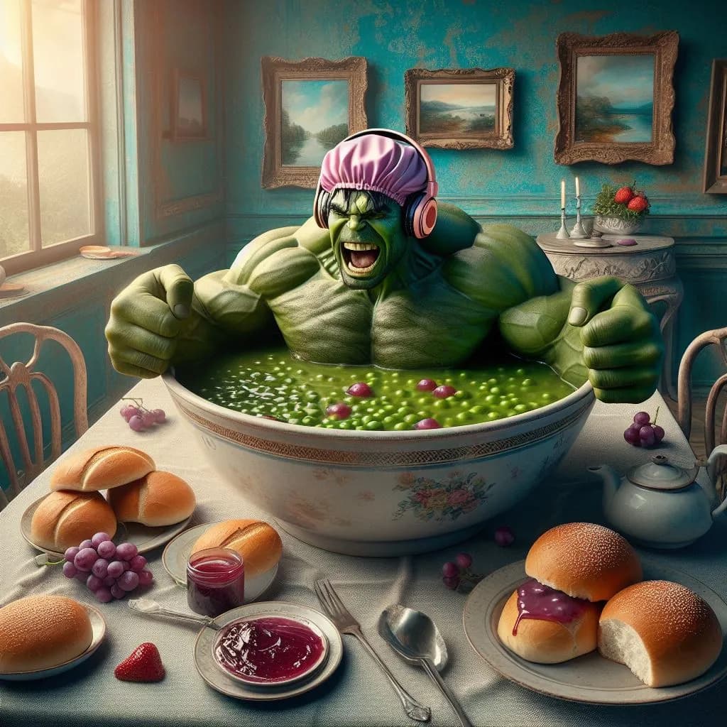 Hulk's Breakfast Feast