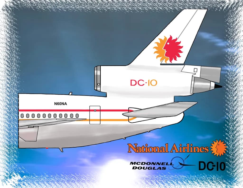 National Airlines DC-10