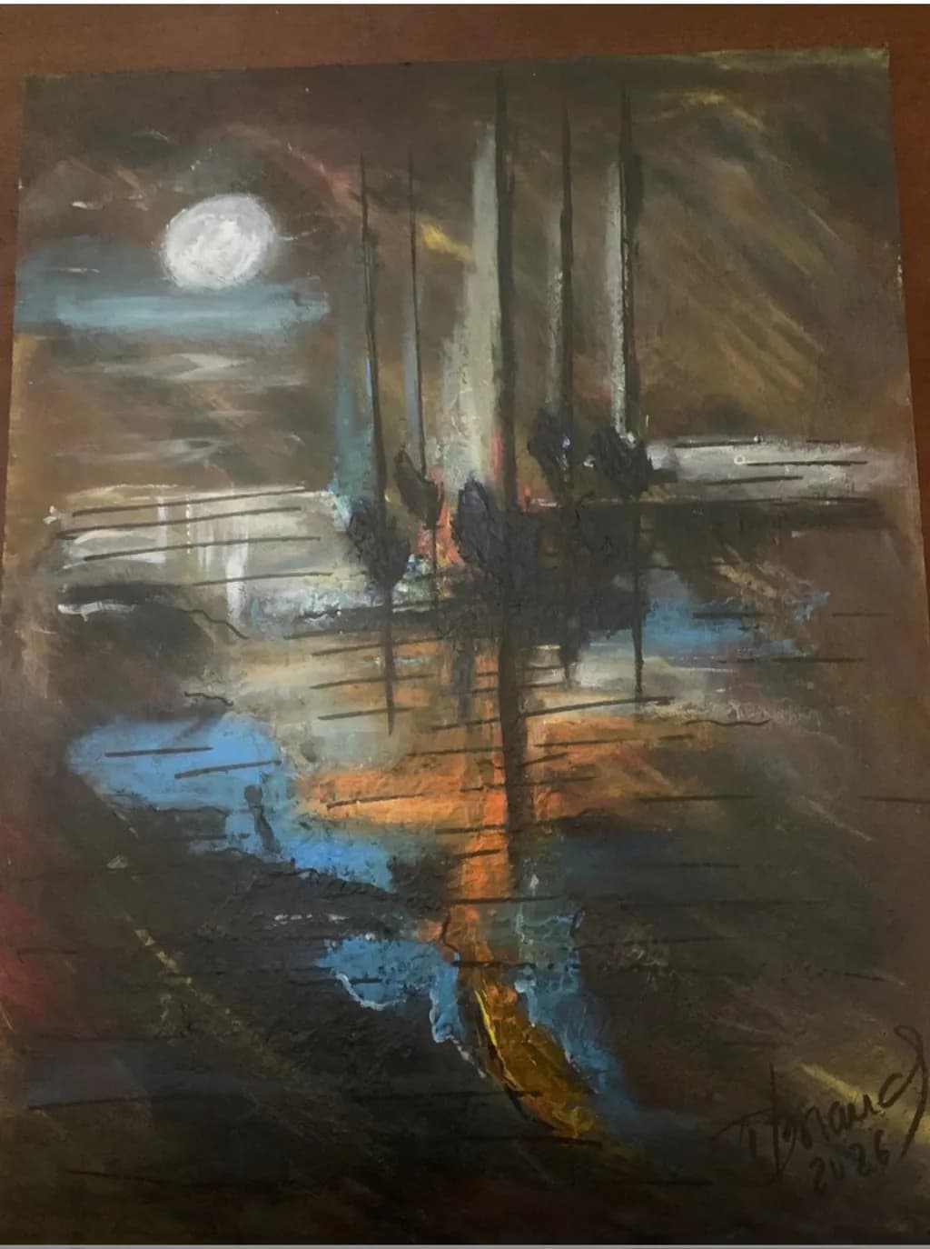 Moonlit Reflections