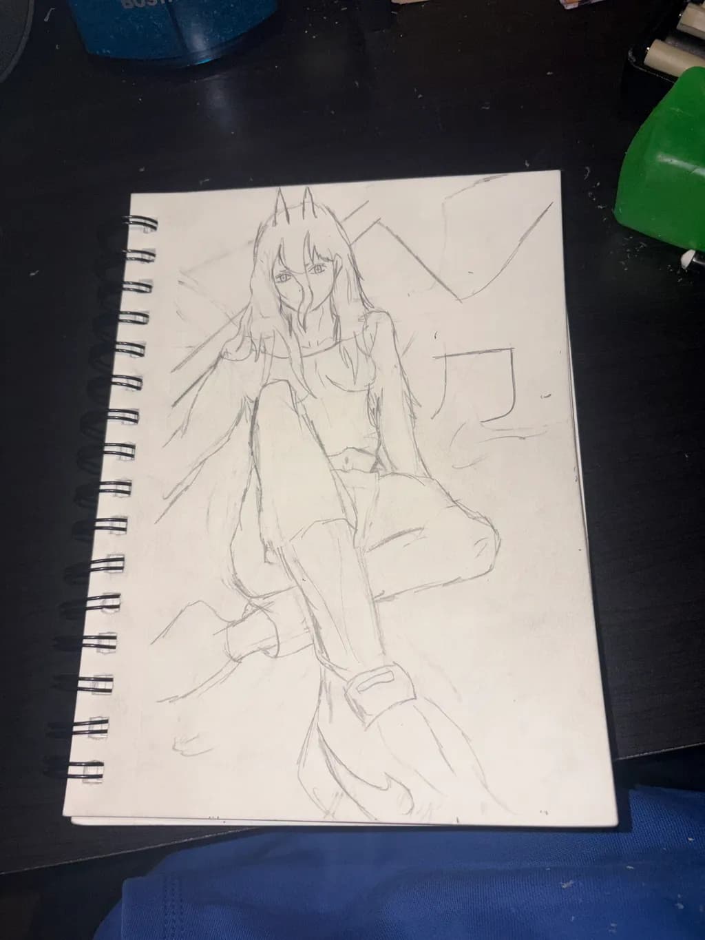 Feline Figure Sketch