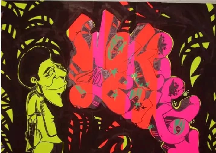 Neon Urban Expression