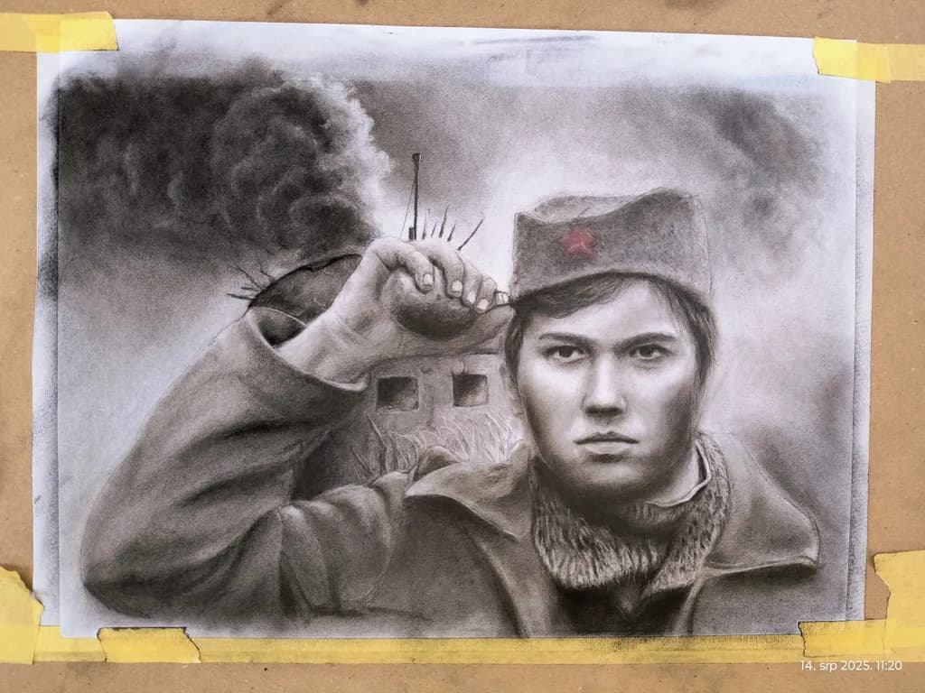 Determined Soldier