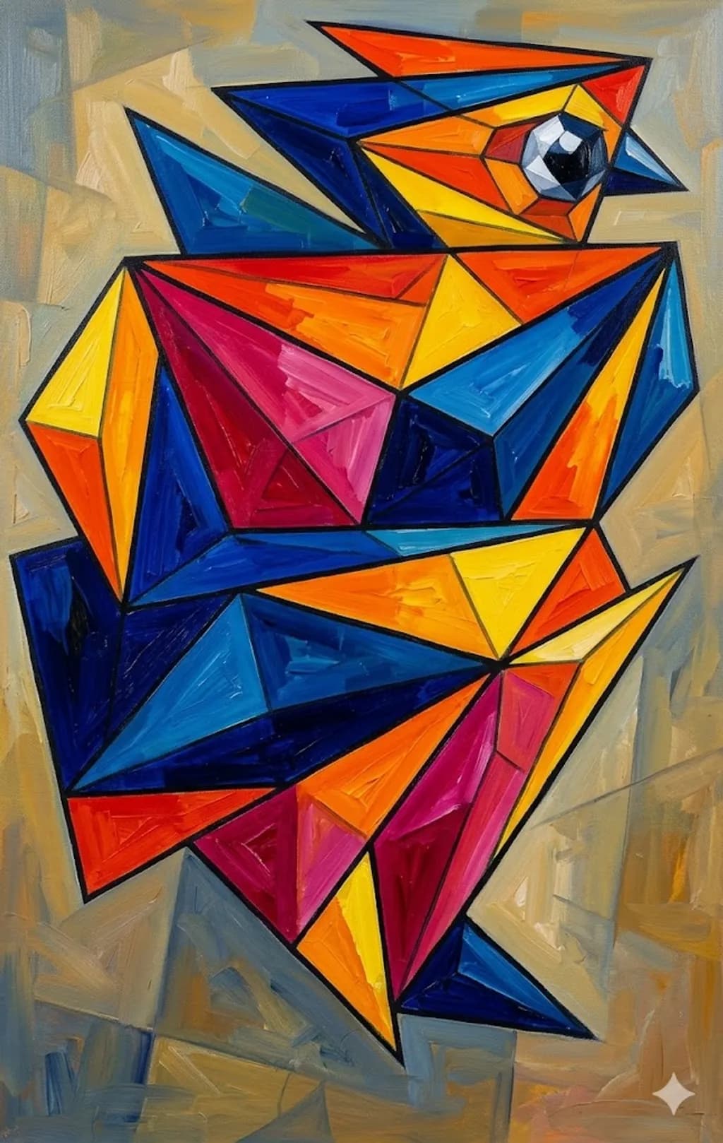 Cubist Woman
