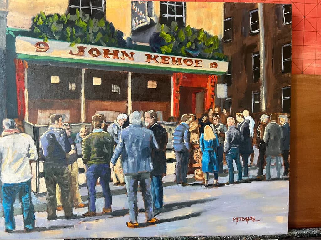 Queue Outside John Kehoe