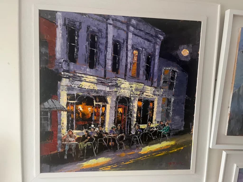 Evening at the Café