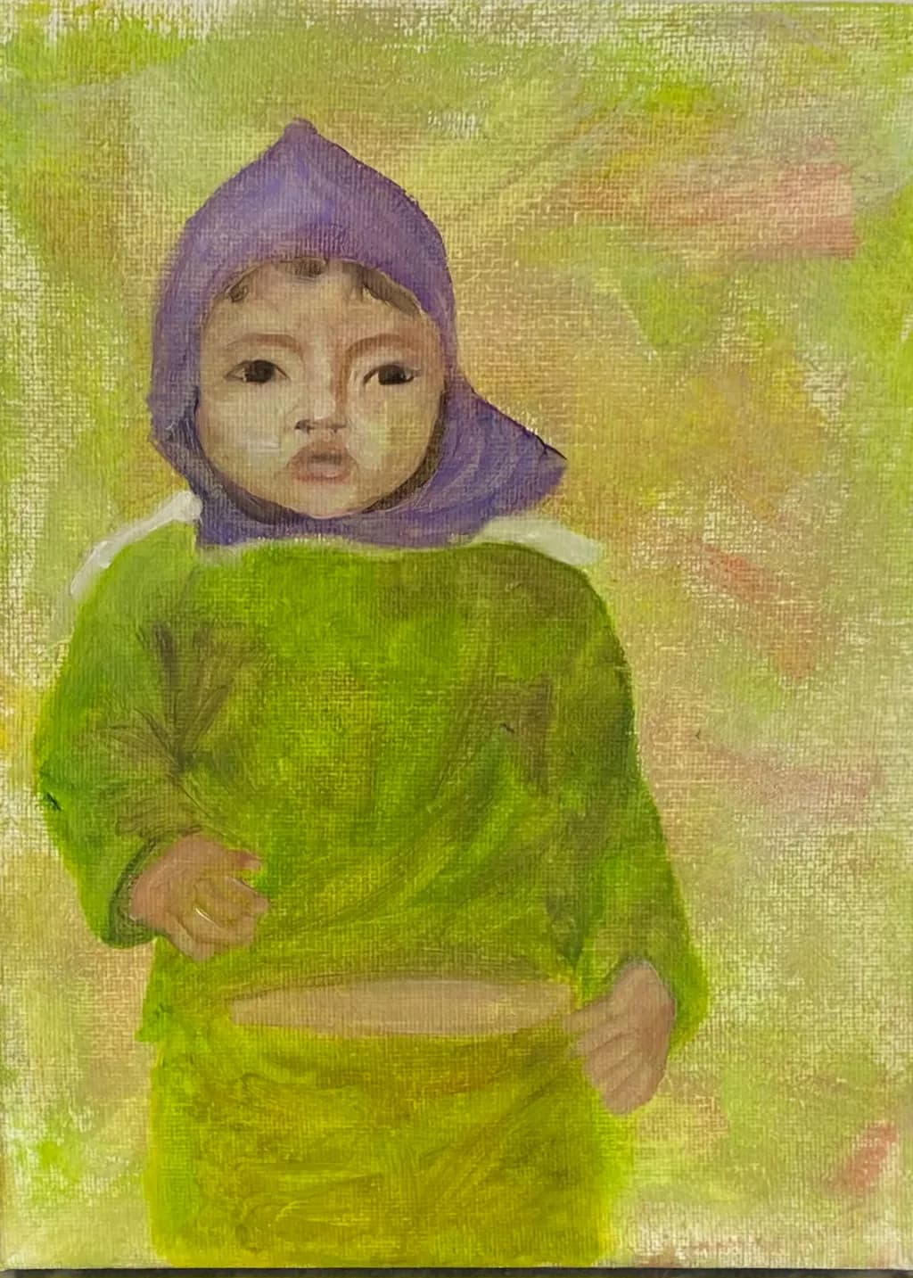 Child in Green