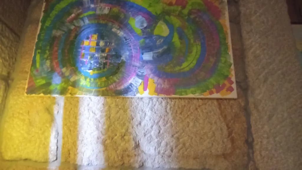 Colorful Spiral Journey