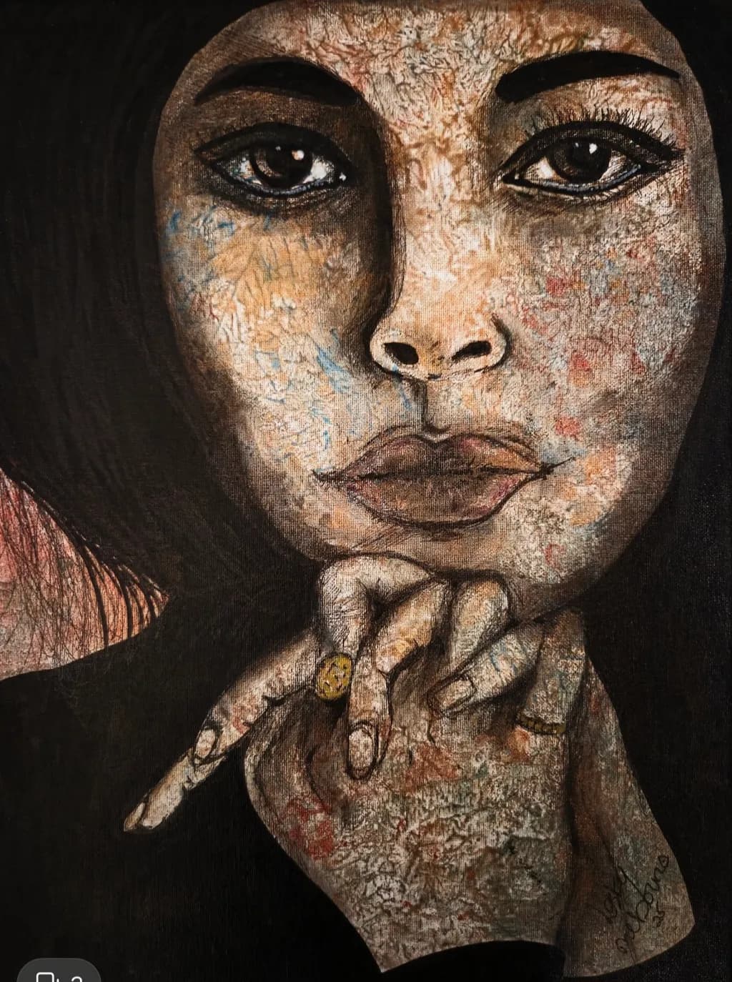 Contemplative Portrait