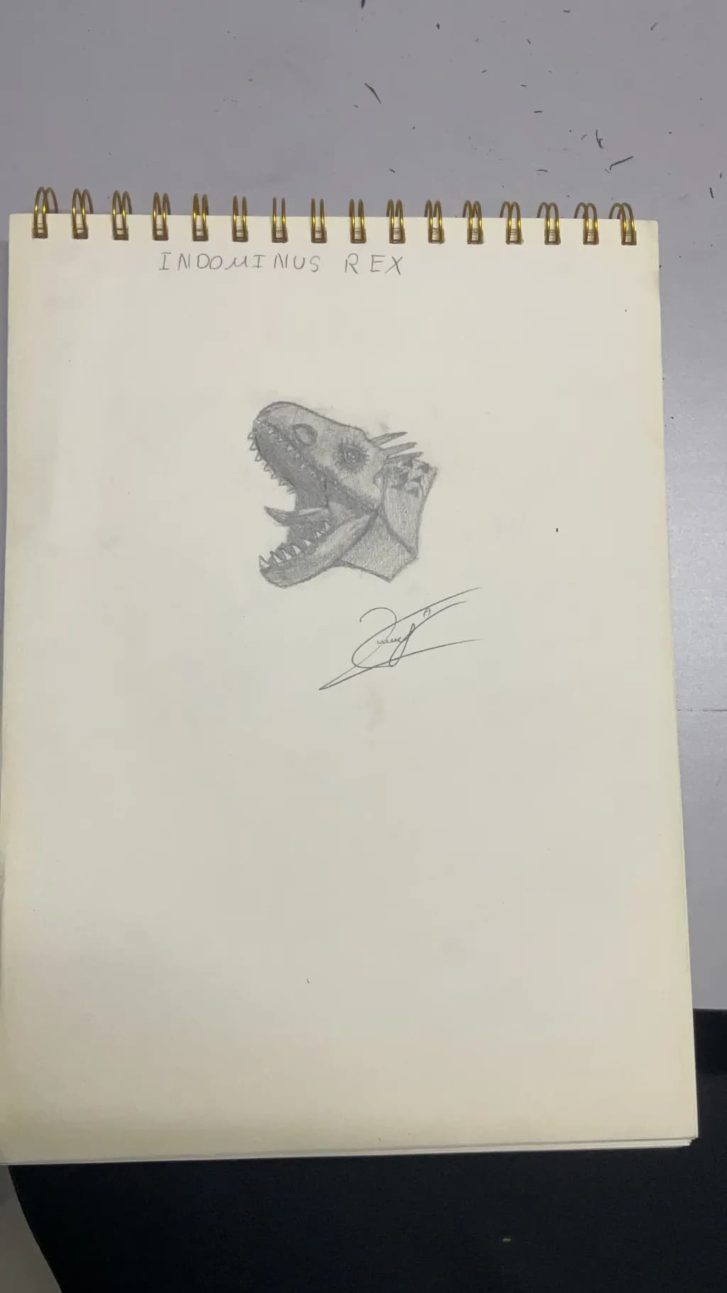 Indominus Rex Sketch