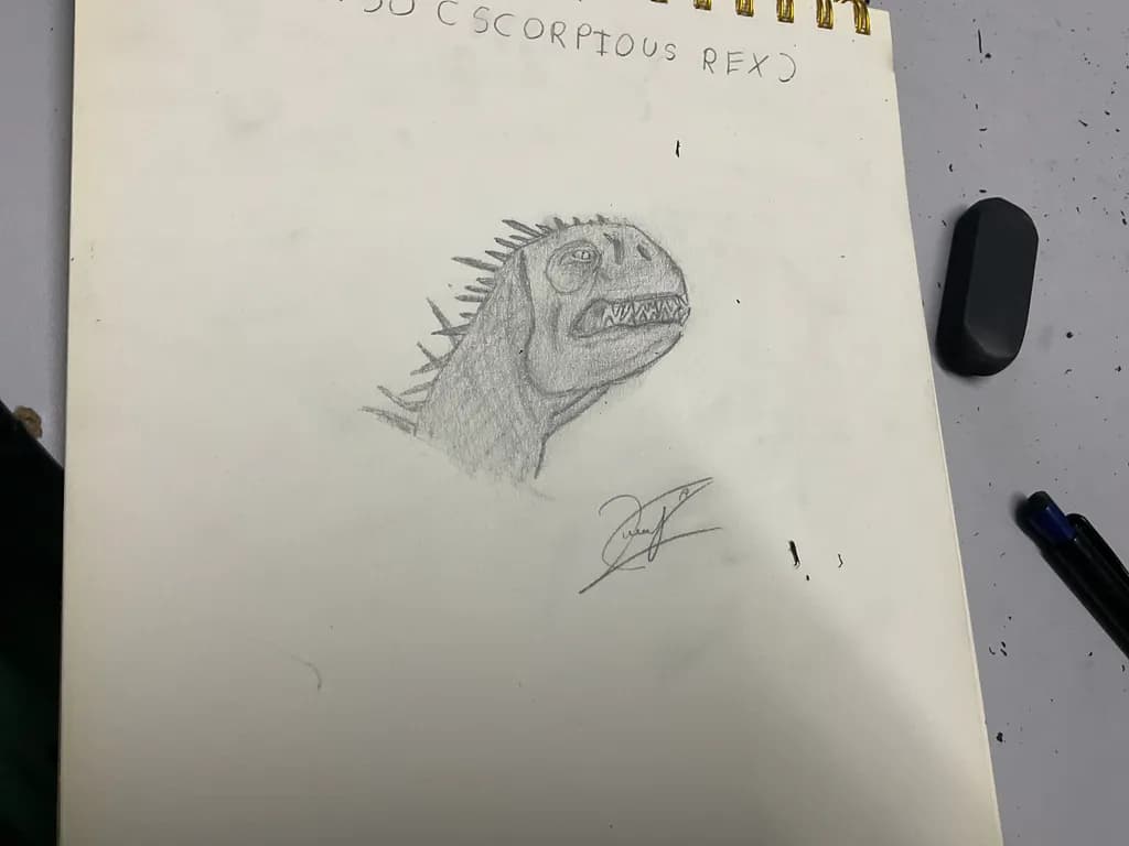 Scorpius Rex Sketch