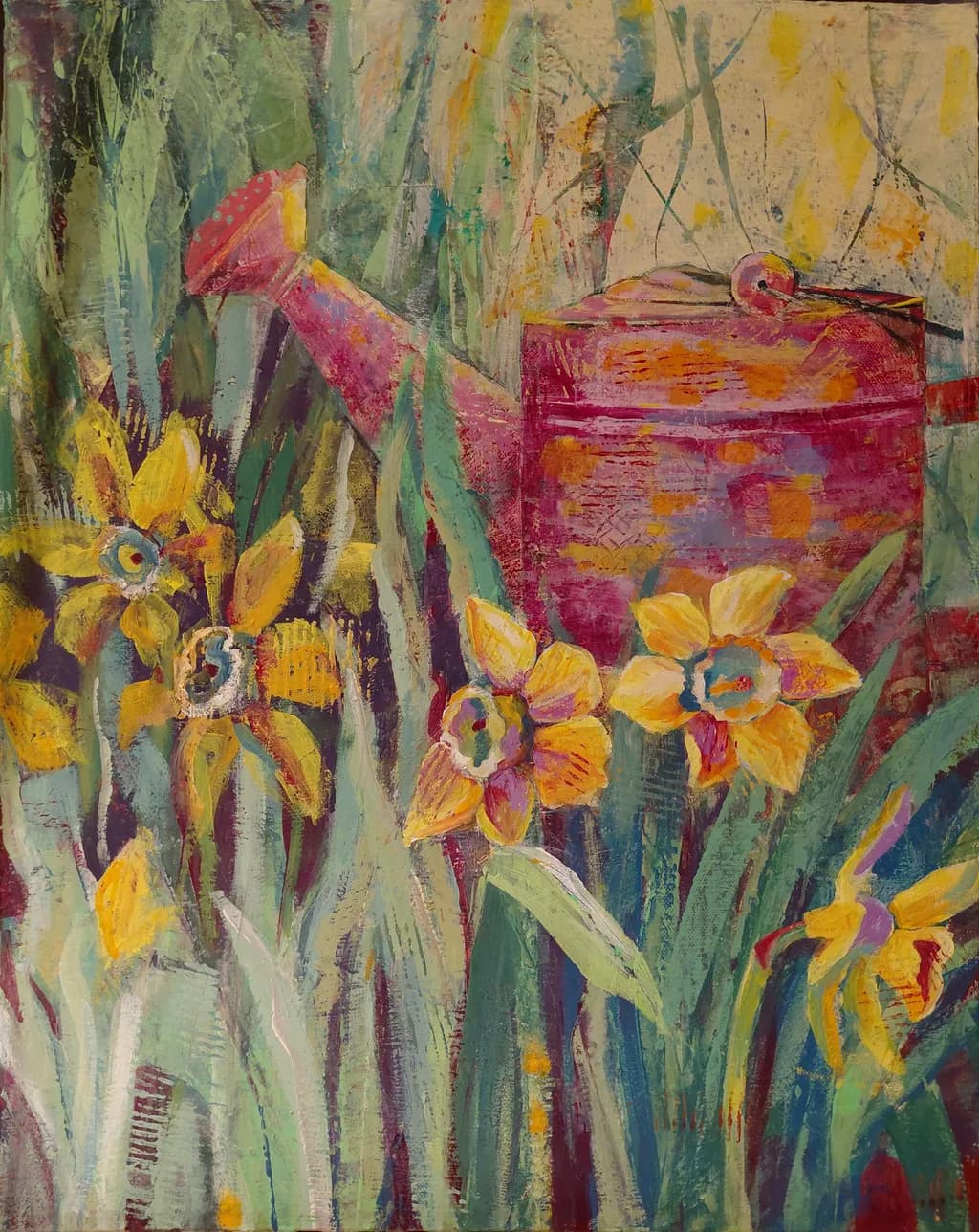 Watering Blossoms