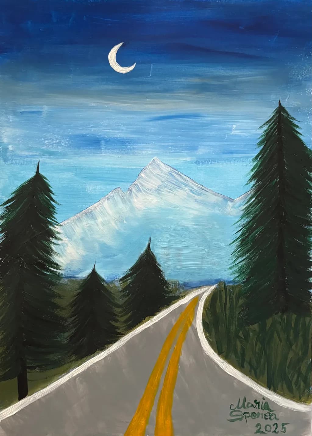 Mountain Roadway