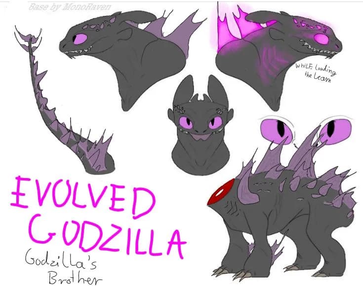 Evolved Godzilla