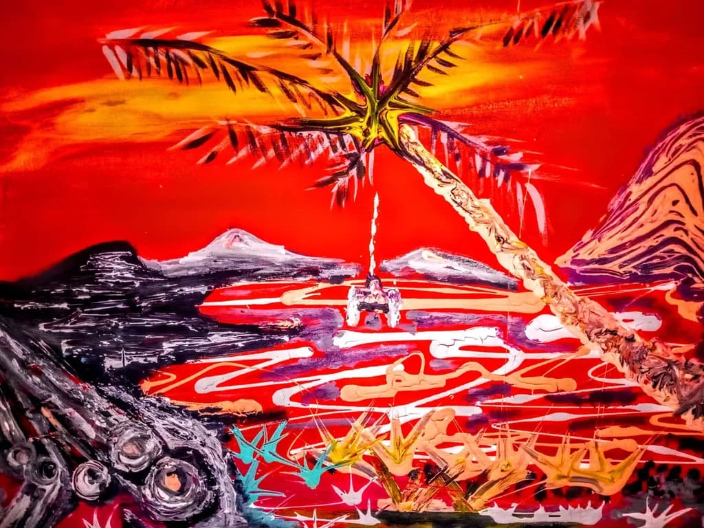 Crimson Oasis