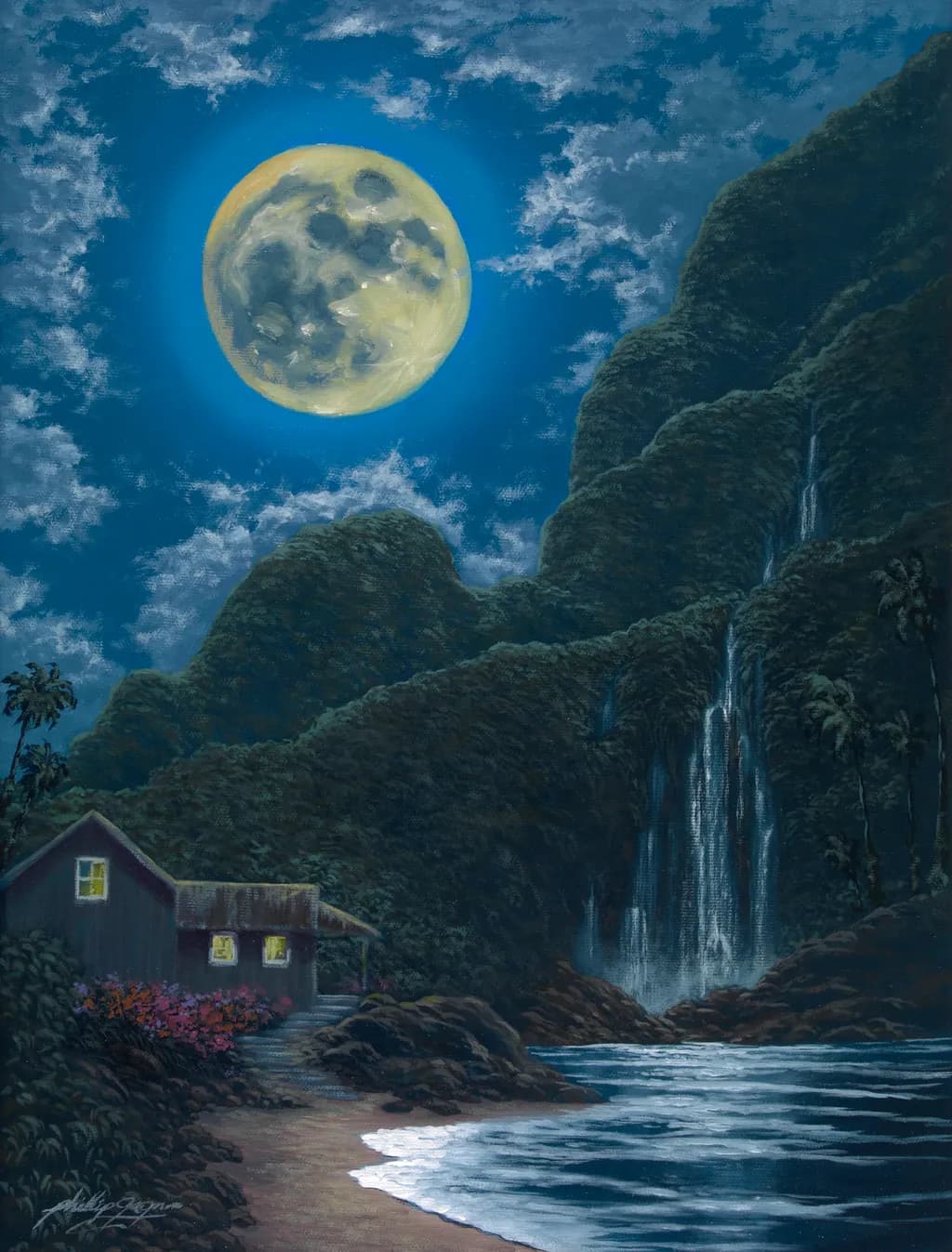 Moonlit Retreat