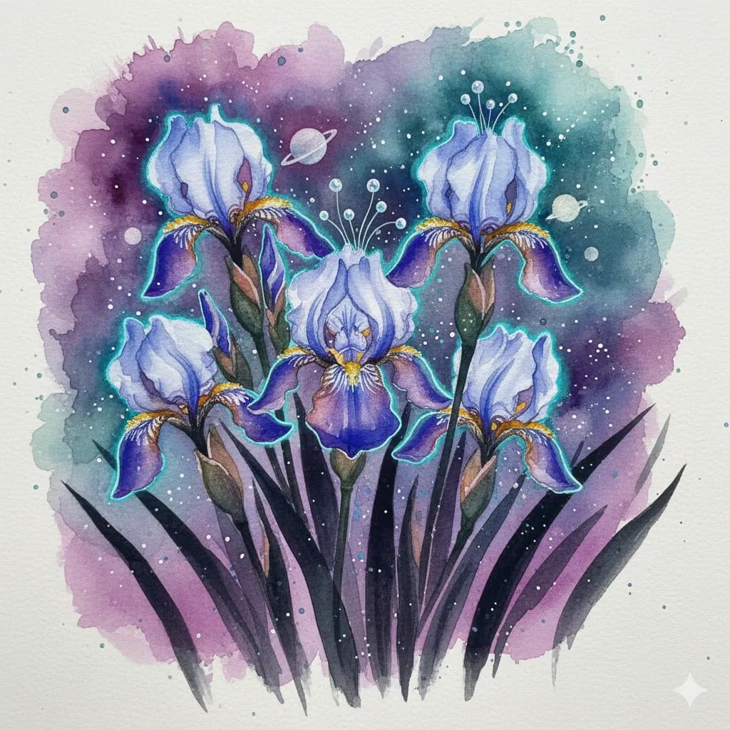 Cosmic Irises