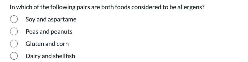 Allergen Awareness