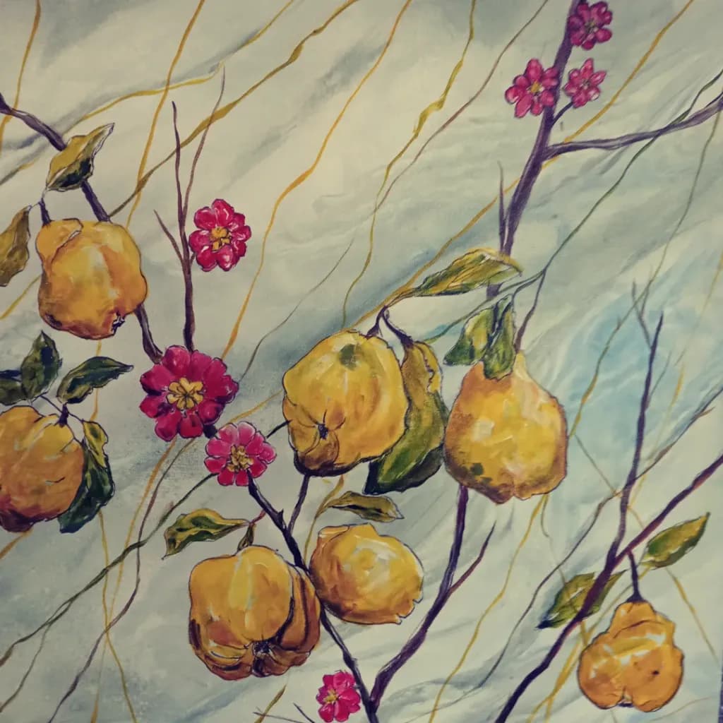 Quince Blossom Harmony