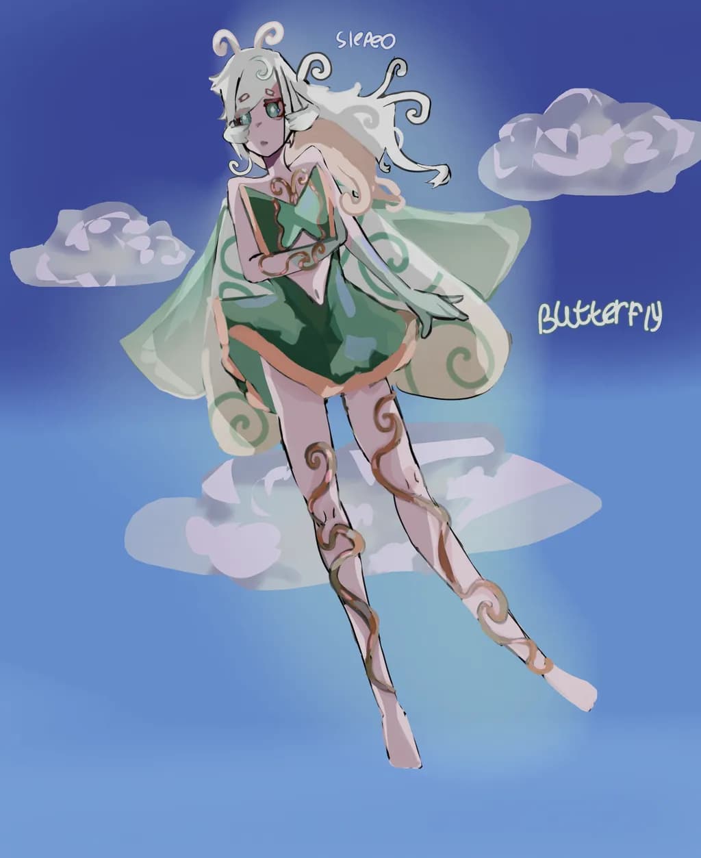 Skyborne Butterfly