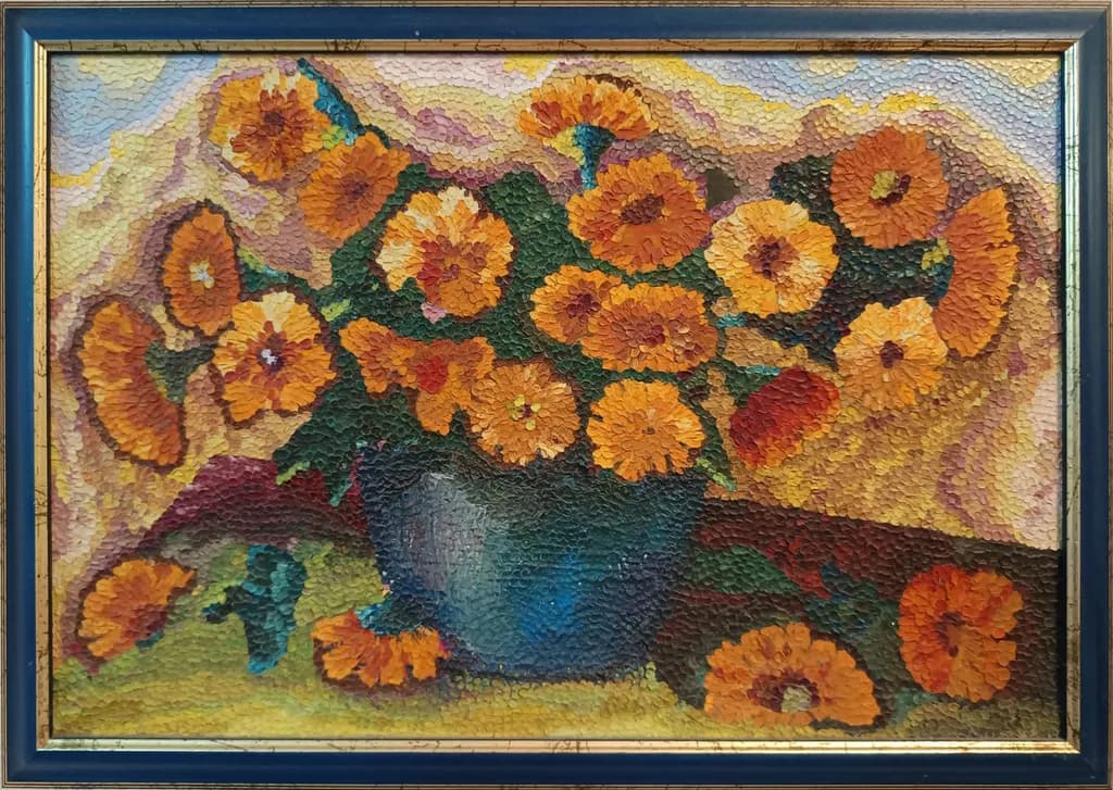 Golden Blossom Arrangement