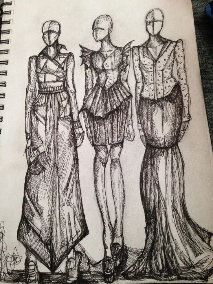 Fashion Forward Sketches