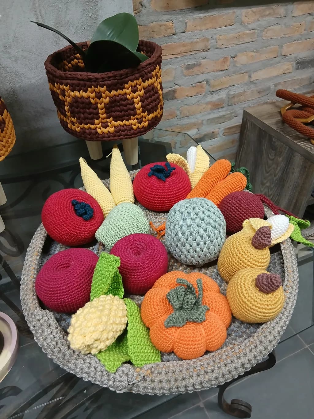 Crochet Fruit Medley