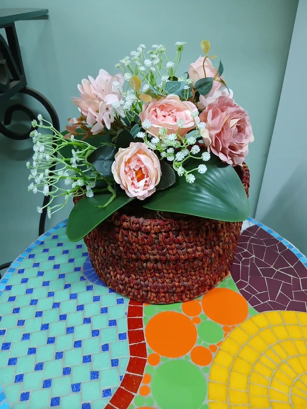 Floral Basket Arrangement