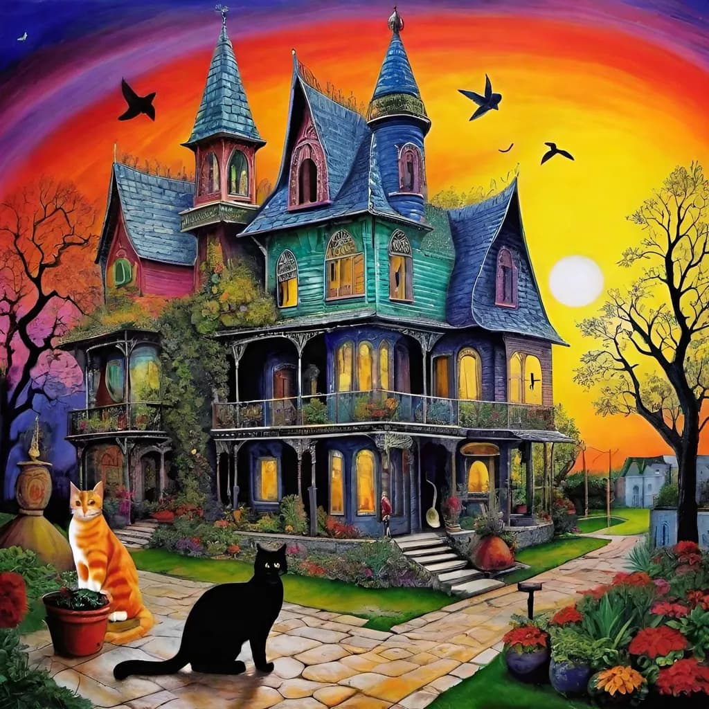 Twilight Manor Cats