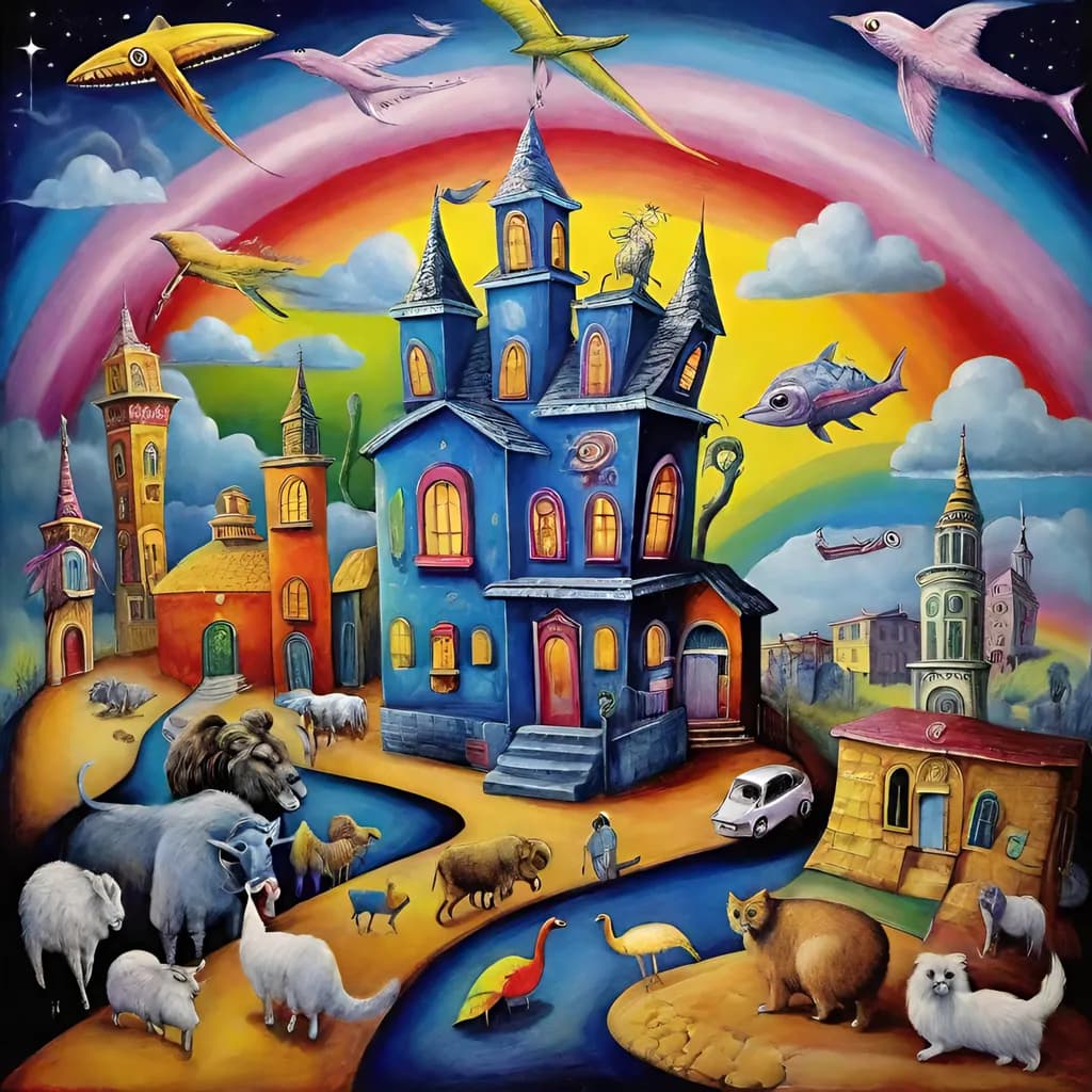 Surreal Menagerie Village