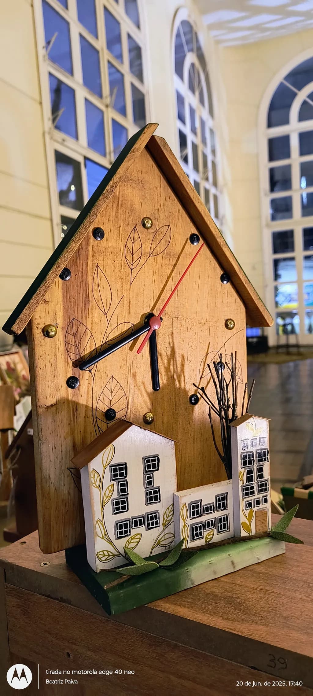 Woodland Village Clock