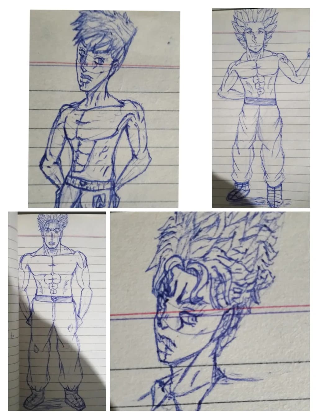 Dynamic Character Sketches