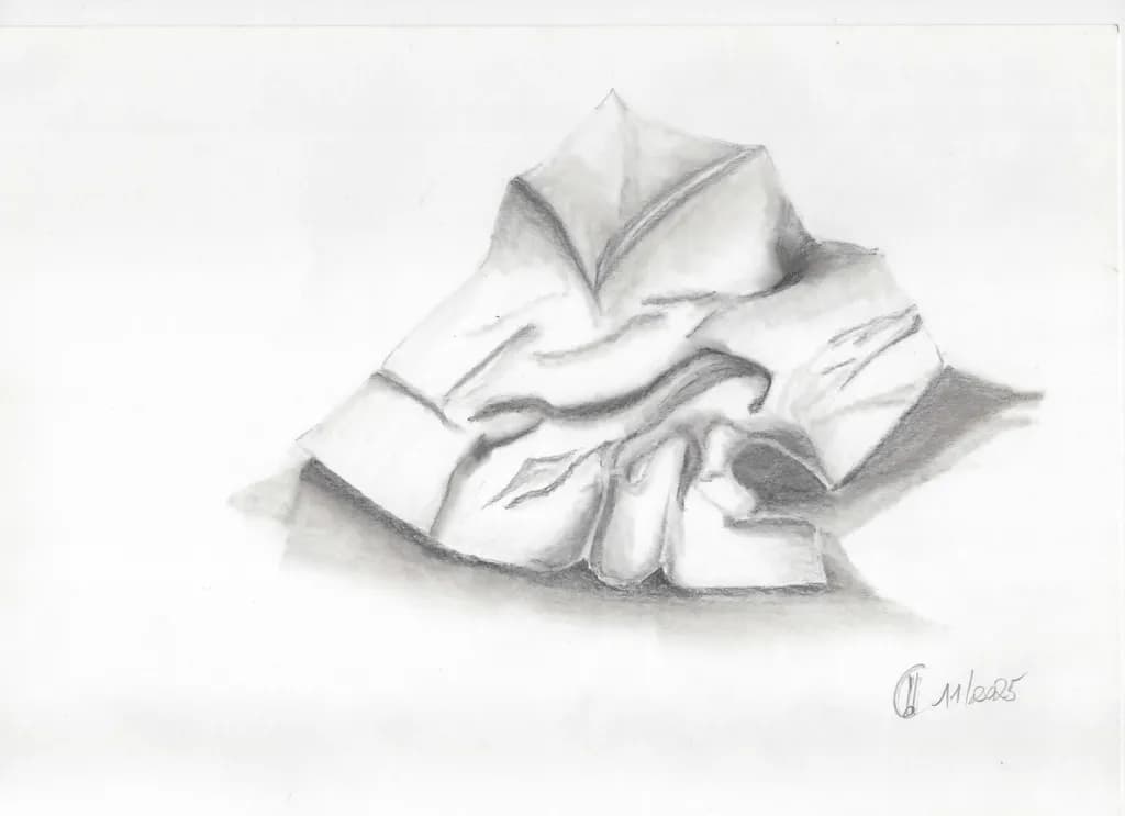 Crumpled Tissue