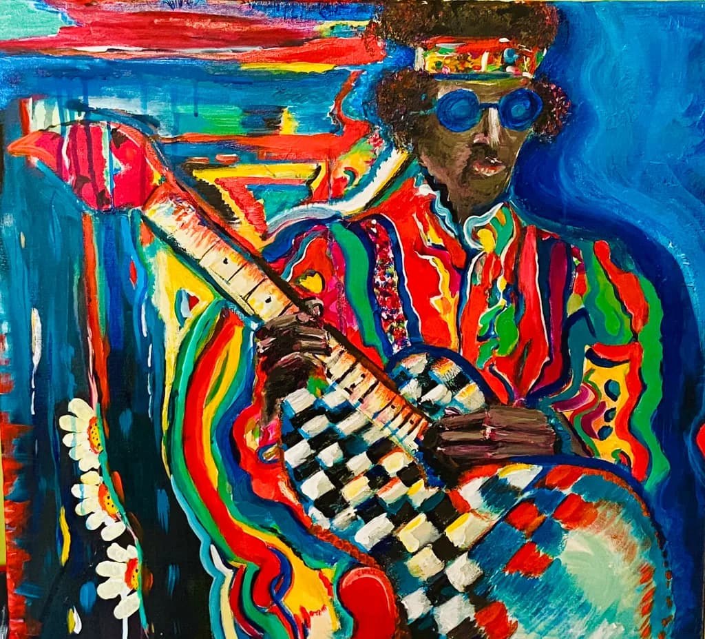 Psychedelic Guitarist