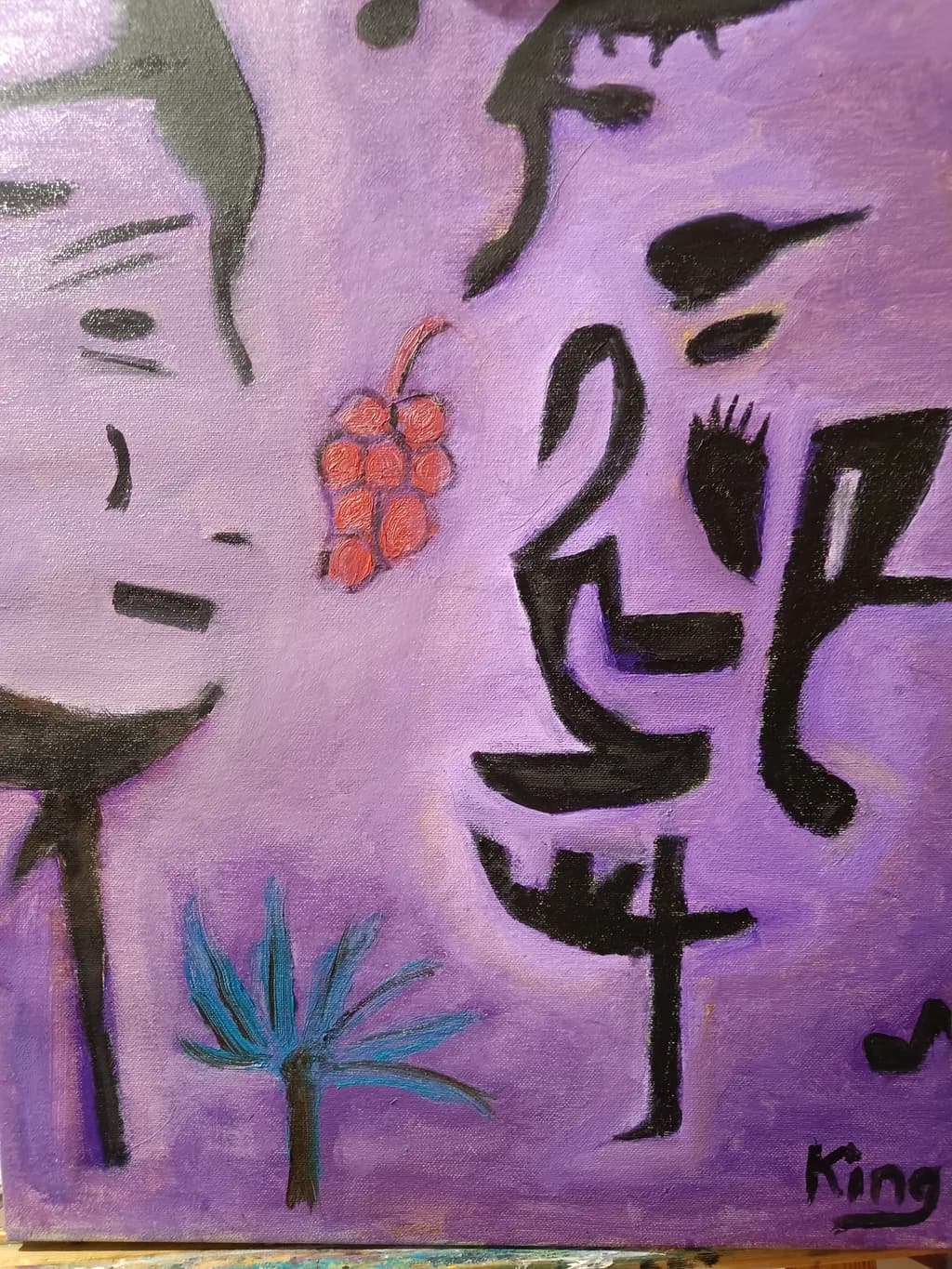 Abstract Faces and Plant